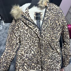 Girls Cheetah Jacket-New