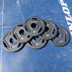 CAP 5 LBS Olympic Weight Plates