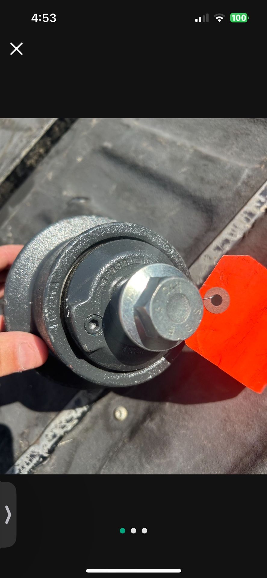Bobcat Under Carriage Rollers, 5 Pieces, (100) Each 