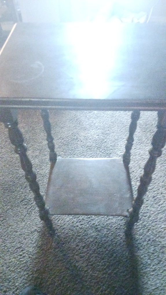 Antique  Entryway Table/ Lampstand