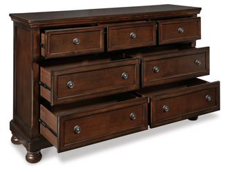 Ashley Porter 7-Drawer Dresser – Solid Wood, Heavy Duty, Matching Set