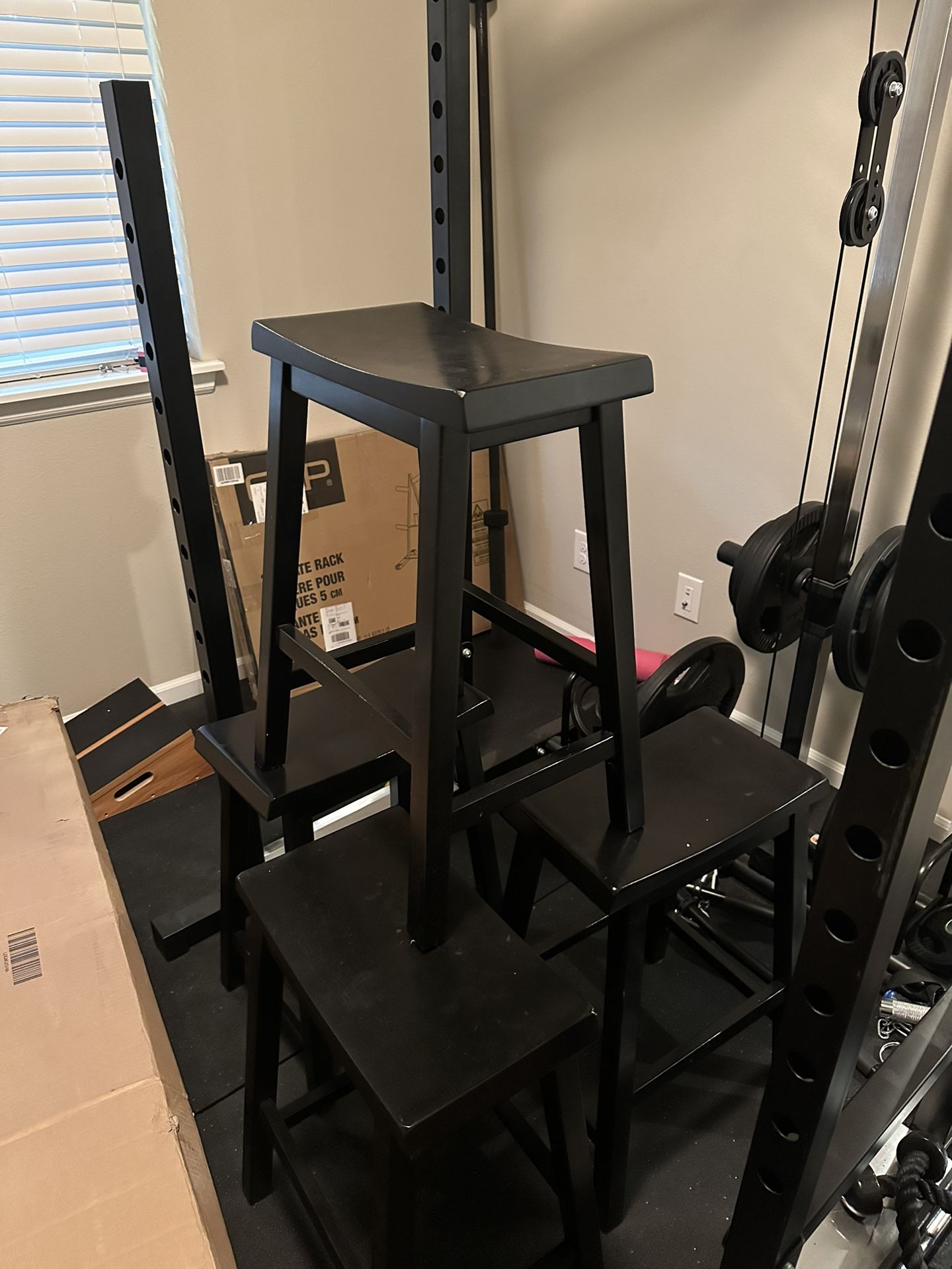 Four IKEA Bar Stools Fair Condition $40 For Four