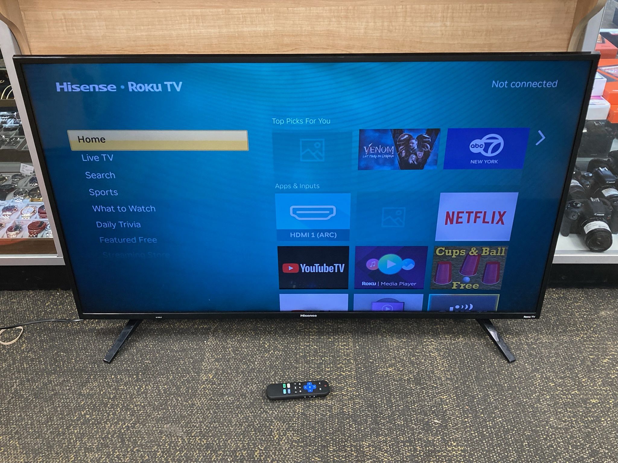 Hisense 50RGE 50" Class 4K UHD LED LCD Roku Smart TV