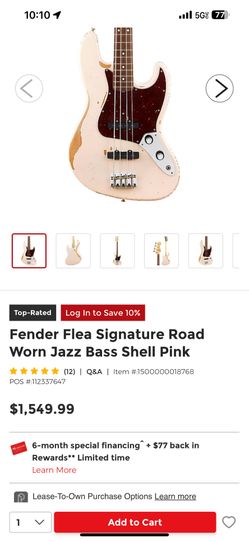 Fender Flea Signature Jazz Bass