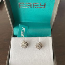 Effy Diamond Earrings-NEW !
