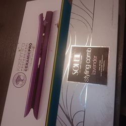 Kashmira Professional Straightener along with style Comb 