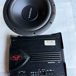 Rockford Fosgate P3002 Amplifier & Rockford Prime 10” Subwoofer 