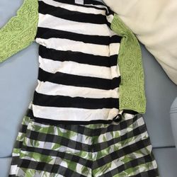 Versace outfit pants and top