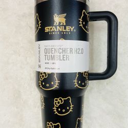 Black And Gold Hello Kitty Stanley