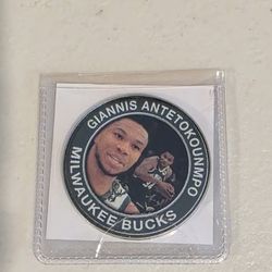 Gianni Antetokounmpo Highland Mint Coin.