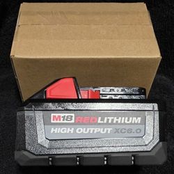 Milwuakee BATERIA  6.0 Ah HIGH OUTPUT  Nuevas 