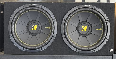 Dual 12” Kicker Comp C Subs