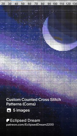 Custom Counted Cross Stitch Pattern