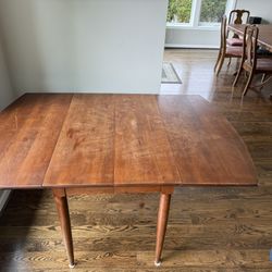 Mid Century Modern SOLID CHERRY  Dining Room Table Willett Solid Cherry  