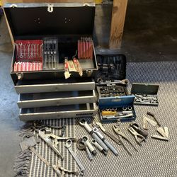 Tool  Box With Tools That Are Pictured