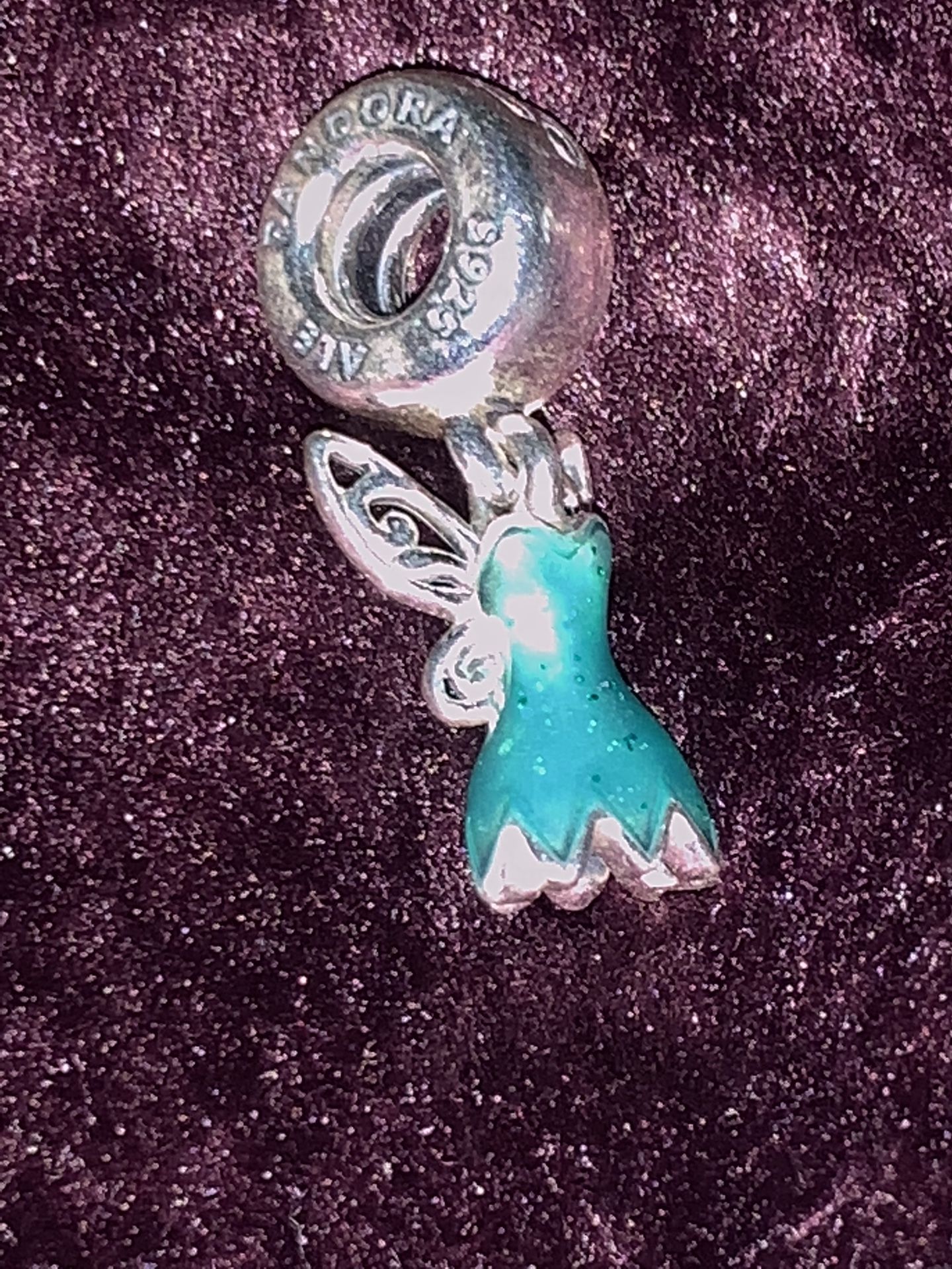 Pandora Disney Tinkerbell dress charm
