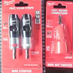 Milwaukee wire strippers