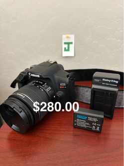Canon T6 $280.00