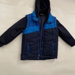 Kids PACIFICTRAIL  Winter FULL ZIP HOODIE Jacket Blue size S(4)