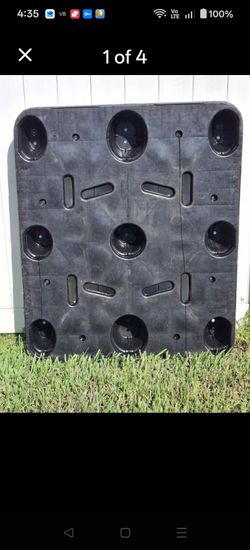 Firm Price Heavy Duty Plastic Pallets 40x48x6