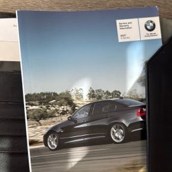 IT's AVAILABLE. 2007 BMW  3 Series Owners Book