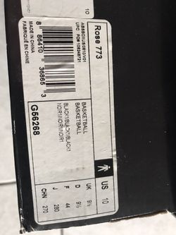 Adidas Derrick rose shoes