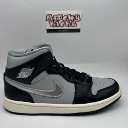 Jordan 1 Mid SE Black Metallic Silver (Women’s) Sz. 7.5w
