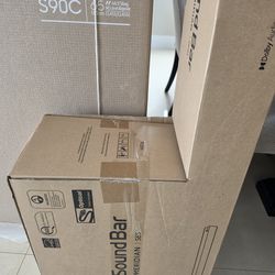 New Samsung Oled 65" + LG Soundbar in box