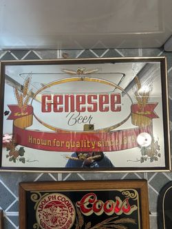 Genesee Beer Vintage Advertising Mirror
