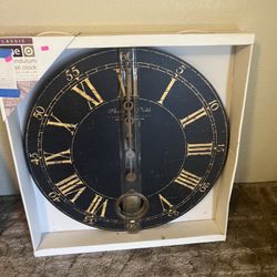 Gold And Black Clock