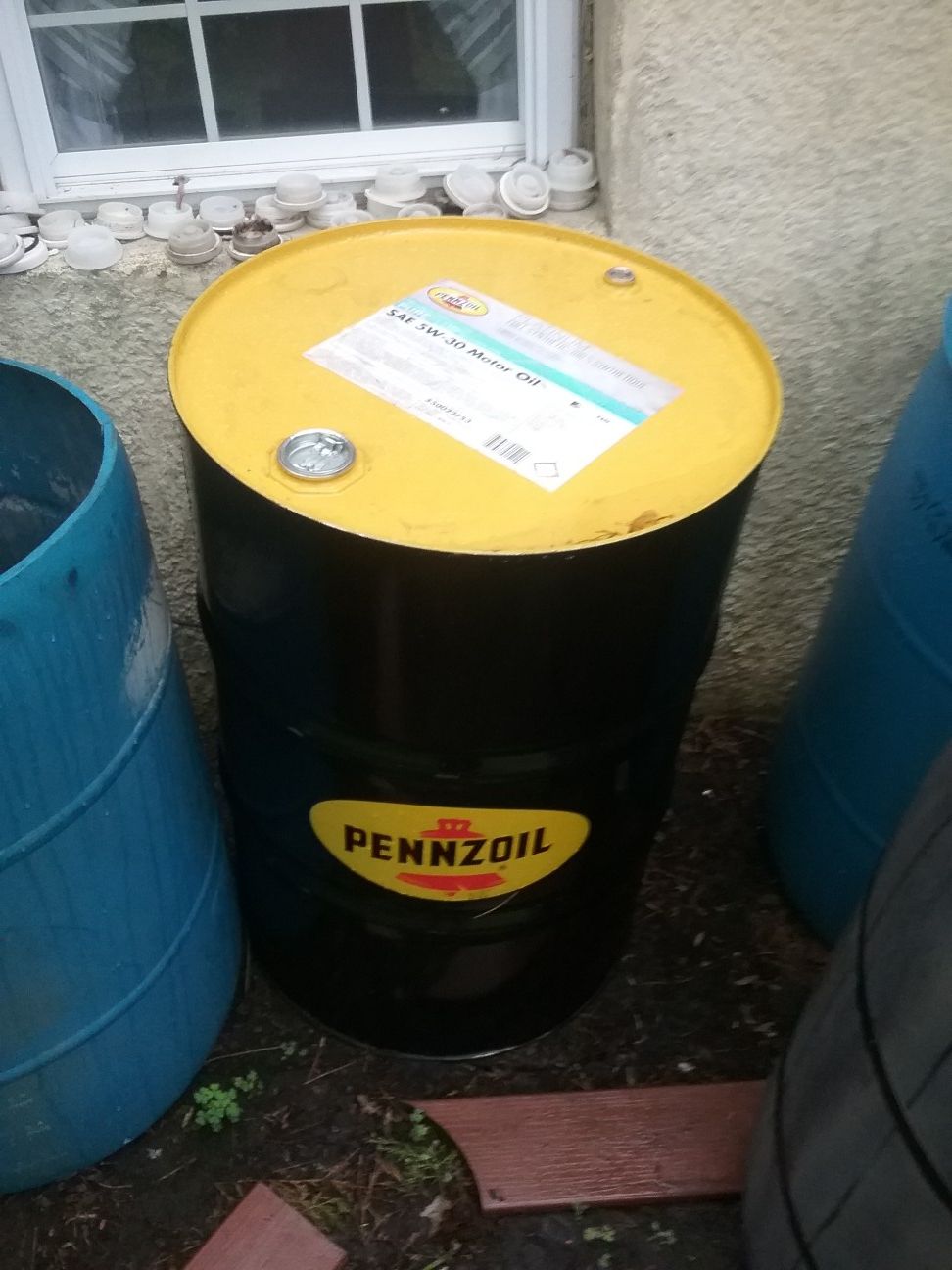 Barrel drum logo PENNZOIL like new