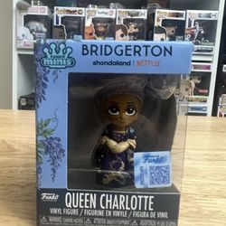 IN HAND EXCLUSIVE Queen Charlotte Funko Mini Bridgerton Vinyl Figurine TV Show