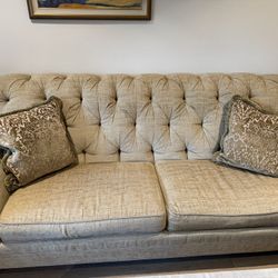 Ethan Allen Couch and Armchair