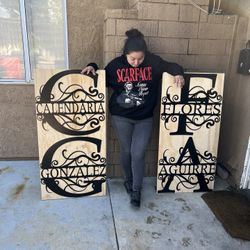 Custom Metal Signs Any Last Name