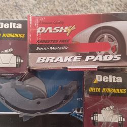 1995 Nissan D21 Or Hardbody Brke System  Front And Back Pads  And Shoes And Brake Cydiners 