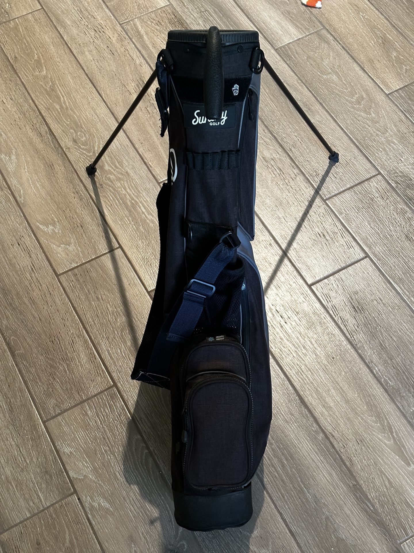 Sunday Golf Bag Two Way Divider 4-6 Clubs THE LOMA Range Par 3 Bag