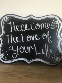 Wedding sign