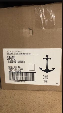 Anchor Hocking 10.5 Whisky Glasses (3141U)