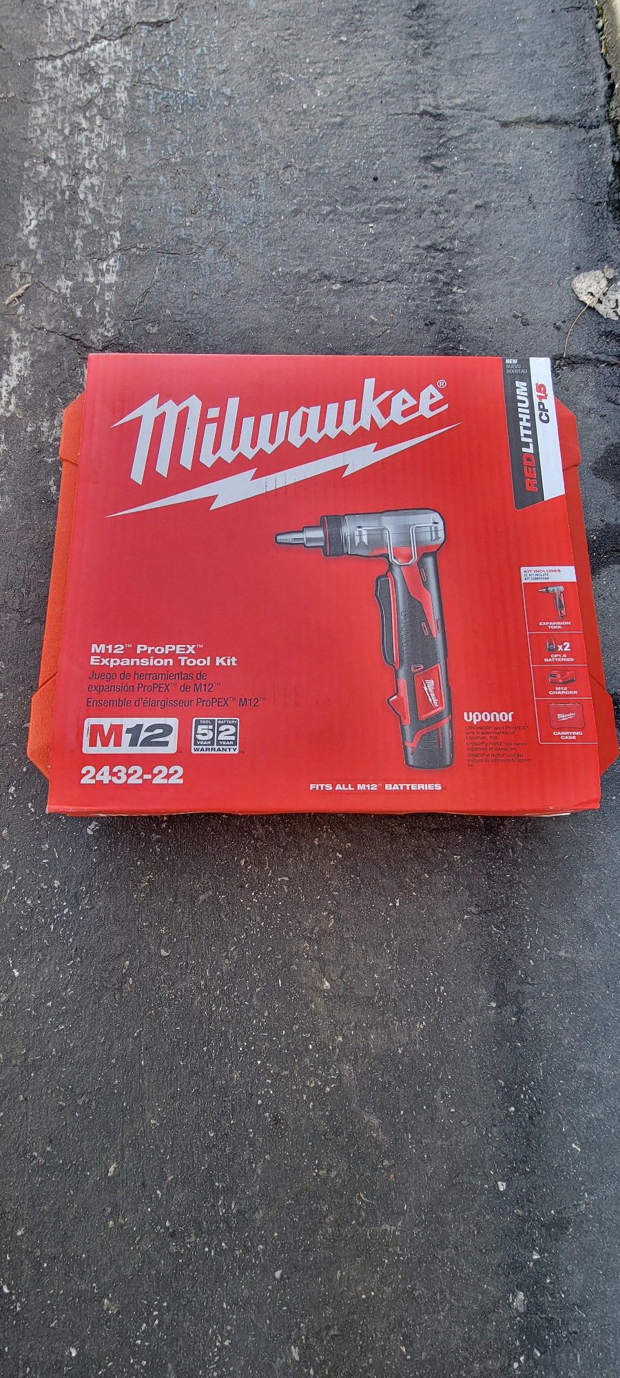 Milwaukee 12v Pex