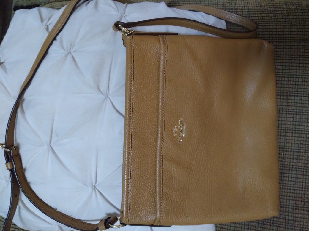 Coach cross body purse