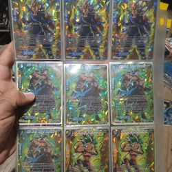 DBZ Dragon Ball Z Super Masters Trading Card Game Set 7 Assault Of The Saiyans Cards