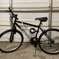 Roadmaster Granite Peak Men's Mountain Bike, 26" wheels, Black