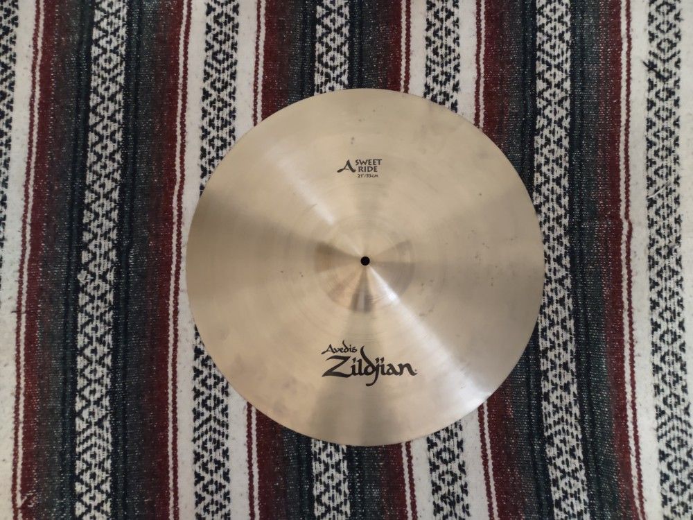 Zildjian 21" A Sweet Ride + Other Cymbals 