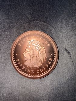 5 oz aztec copper