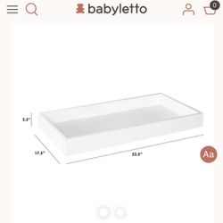 Baby Changing Tray And Changing Mattress Pad
