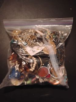 Mystery jewelry bag ( freezer storage bag size)
