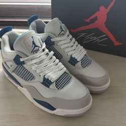 Size 10 Jordan 4 Military Blue 