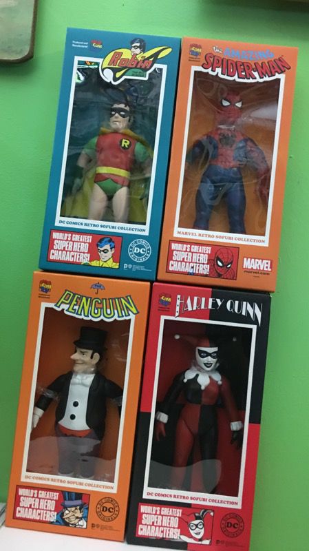 Medicom toy DC Comic retro sofubi collection