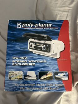 PolyPlanar Stereo Weather Waterproof Enclosure White (WC-400)