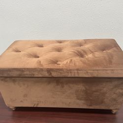 5’*15’Giantex Storage Ottoman Bench with Tray Lid, Folding Linen Fabric Foot Stool with Elevated Wooden Legs, Multi-Functional Ottoman Foot Rest for L